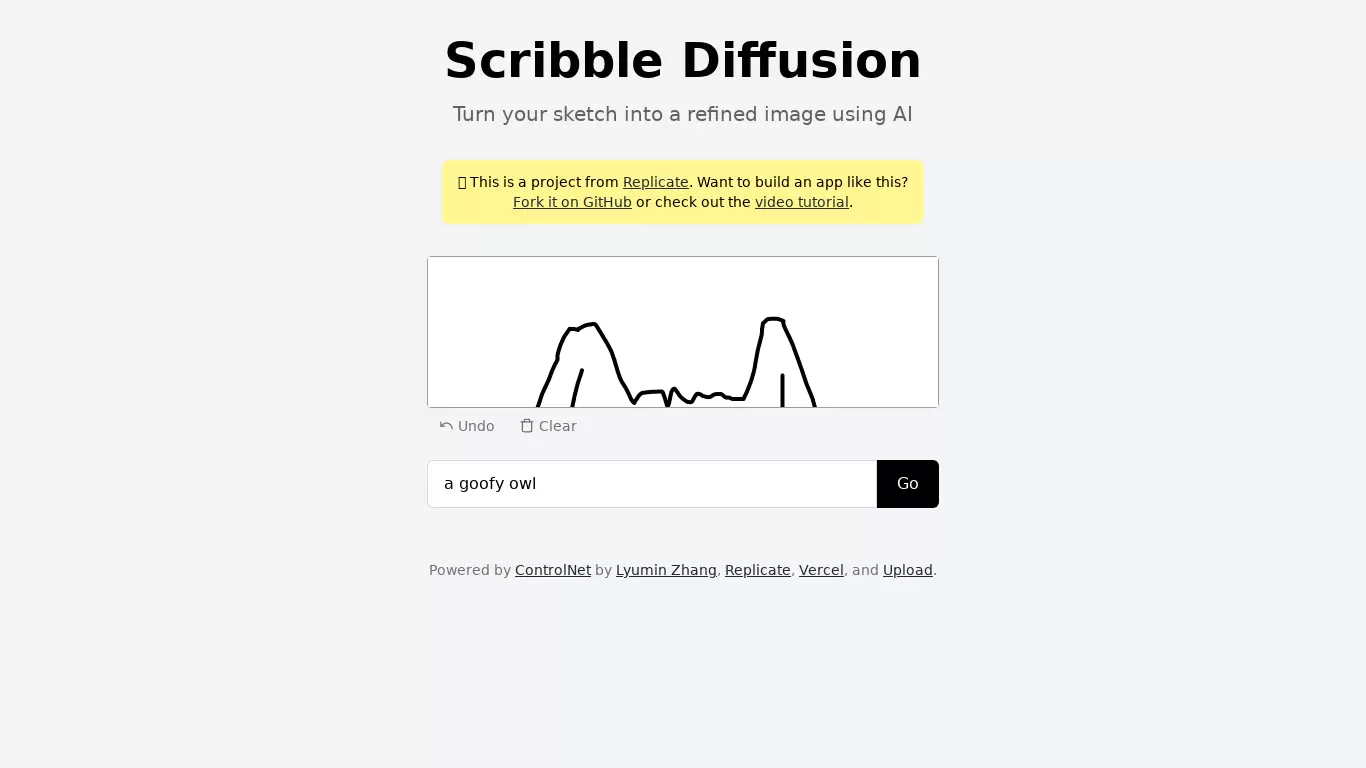 Scribble Diffusion