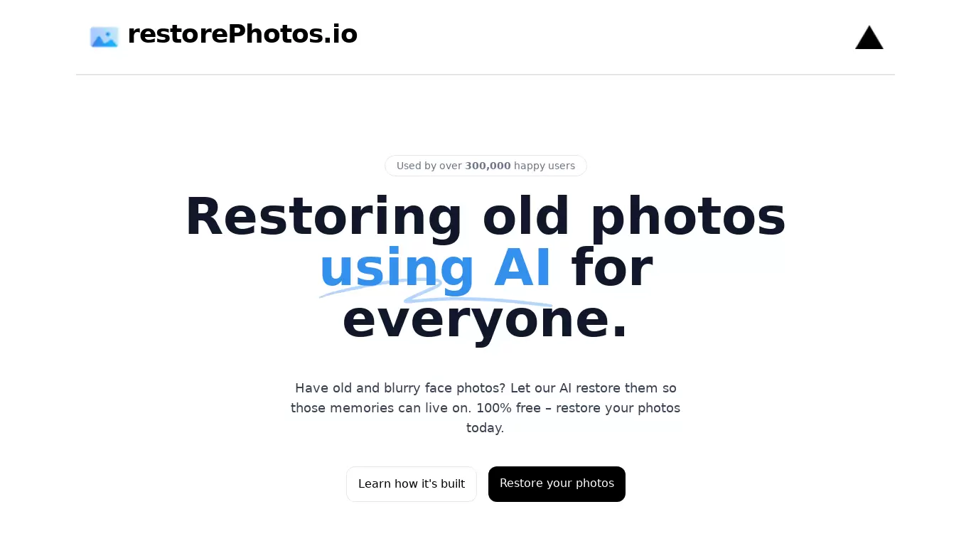 Face Photo Restorer